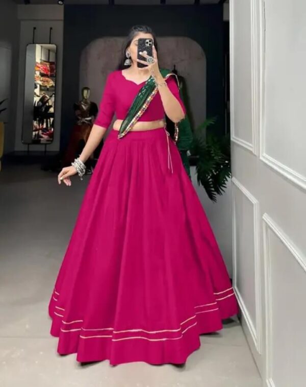 zyvra royal solid flared lehenga set with bandhani dupatta zyvra royal solid flared lehenga set with bandhani dupatta