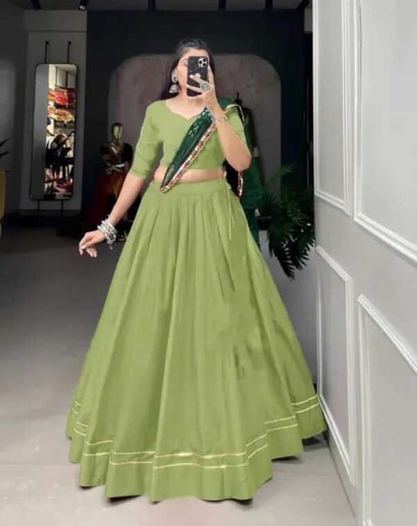 zyvra royal solid flared lehenga set with bandhani dupatta zyvra royal solid flared lehenga set with bandhani dupatta
