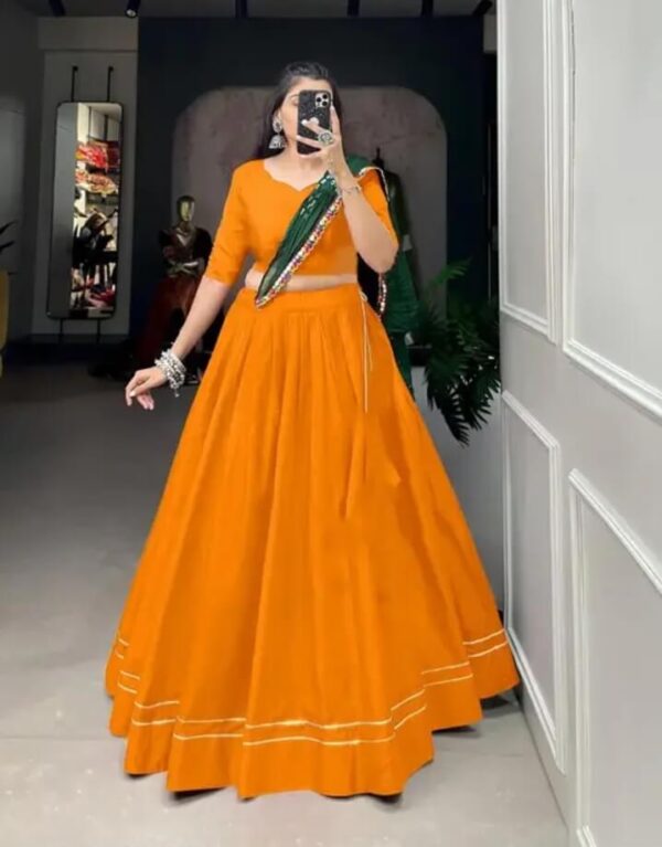 zyvra royal solid flared lehenga set with bandhani dupatta zyvra royal solid flared lehenga set with bandhani dupatta