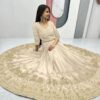 zyvra embroidered art silk party lehenga set