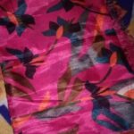 zyvra botanical print tussar silk lehenga set